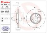 DISCO FRENO RENAULT SCENIC II ANT. (Confezione da 2 pezzi)