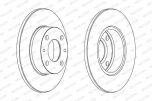 DISCO FRENO FIAT UNO PANDA