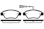 PATTINI FRENO FIAT 500/STILO/G.PUNTO