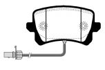 PATTINI FRENO AUDI A3 10/12-> POST.