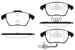 PATTINI FRENO AUDI A4/A5 1,8 TDi ANT.