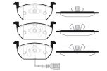 PATTINI FRENO SEAT LEON/SK OCTAVIA ANT.