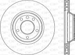 DISCO FRENO AUDI Q7 ANT.SX (Confezione da 2 pezzi)