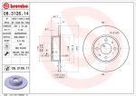 DISCO FRENO FIAT STILO SW POST. (Confezione da 2 pezzi)
