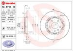 DISCO FRENO AUDI A4 POST. (Confezione da 2 pezzi)