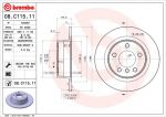 DISCO FRENO BMW S.1 POST. (Confezione da 2 pezzi)