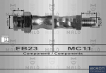 TUBO FRENO FIAT PANDA 4XA POST.