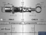 TUBO FRENO ANT.SX SUB.FORESTER/TT