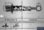 TUBO FRENO ANT DX RO 400