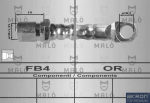 TUBO FRENO FIAT 600T-850F A