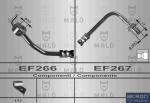 TUBO FRENO FORD TRANSIT ANT.SX