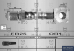 TUBO FRENO OP CORSA 1.2 A