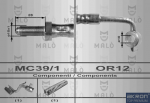 TUBO FRENO ANTERIORE FORD ESCORT 1,3