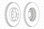 DISCO FRENO OPEL ASTRA G II (PREZ.COPPIA
