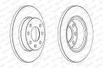 DISCO FRENO OPEL CORSA C 1.0-1.2 S/ABS  COPPIA