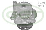 POMPA ACQUA AUDI A3/VOLKSWAGEN GOLF 1,8