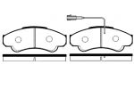 PATTINI FRENO CITROEN JUMPER ANT.
