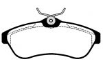 PATTINI FRENO CITROEN C3 ANT.