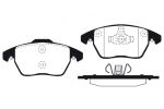 PATTINI FRENO AUDI A1 11-> ANT.