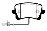 PATTINI FRENO AUDI A3 10/12-> POST.