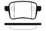 PATTINI FRENO FIAT 500L 1.6D MJTD 12->P.