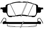 PATTINI FRENO MAZDA 2-3 14>